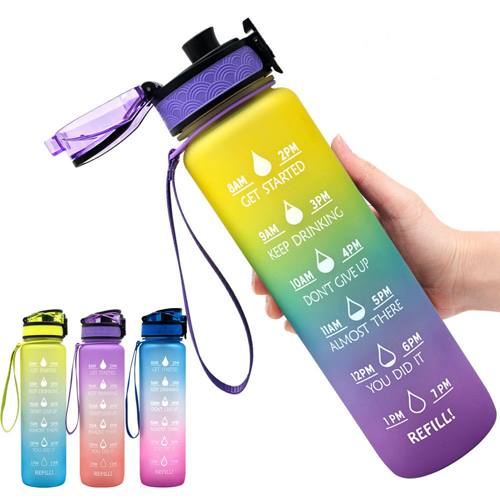 Motivation Time-Marker Bottle