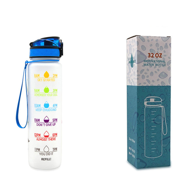 Motivation Time-Marker Bottle