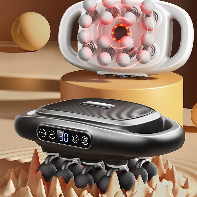16-Head Deep Tissue Massage Gun