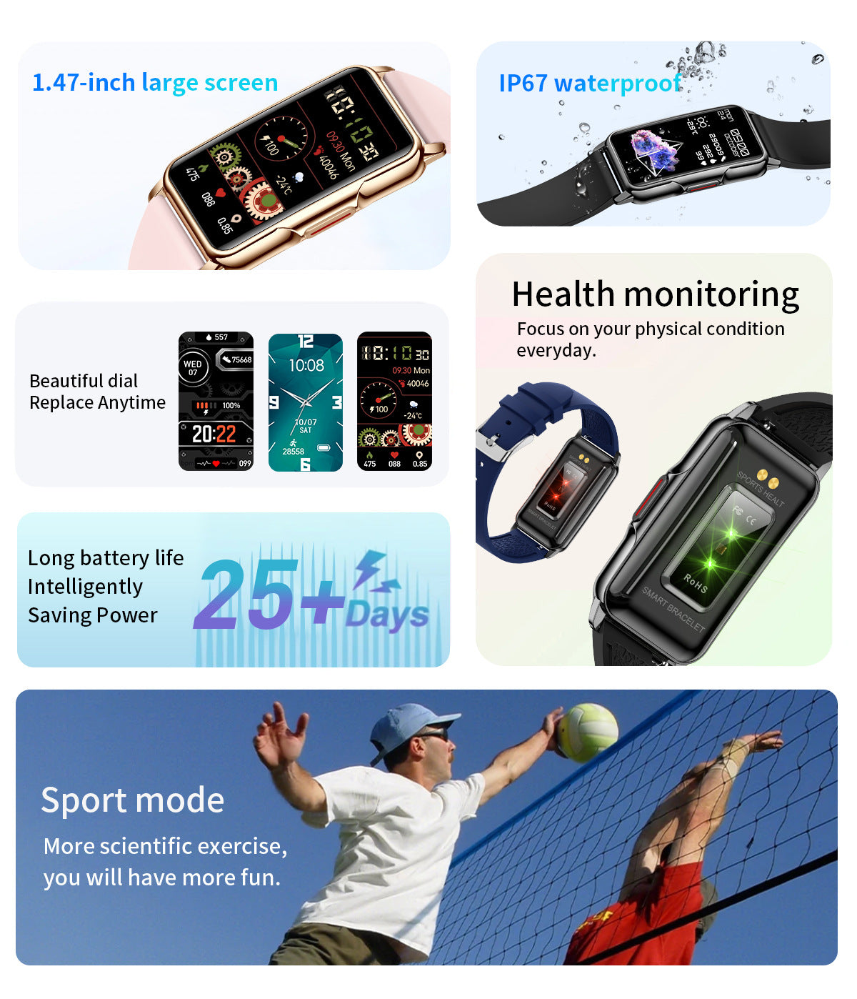 Pulse Smart Fitness Band