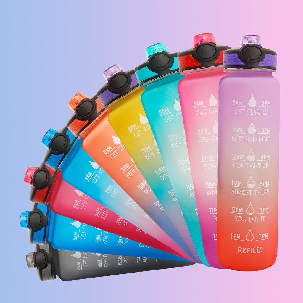 Motivation Time-Marker Bottle