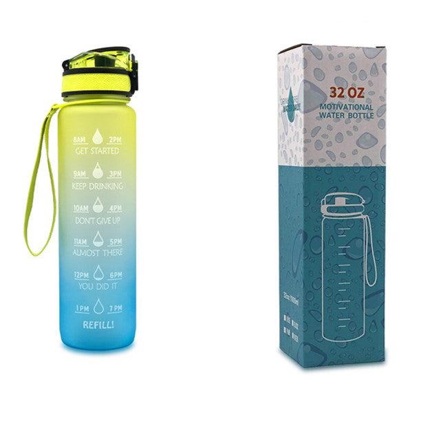 Motivation Time-Marker Bottle
