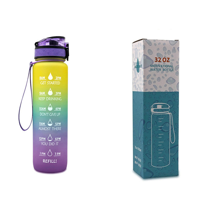 Motivation Time-Marker Bottle